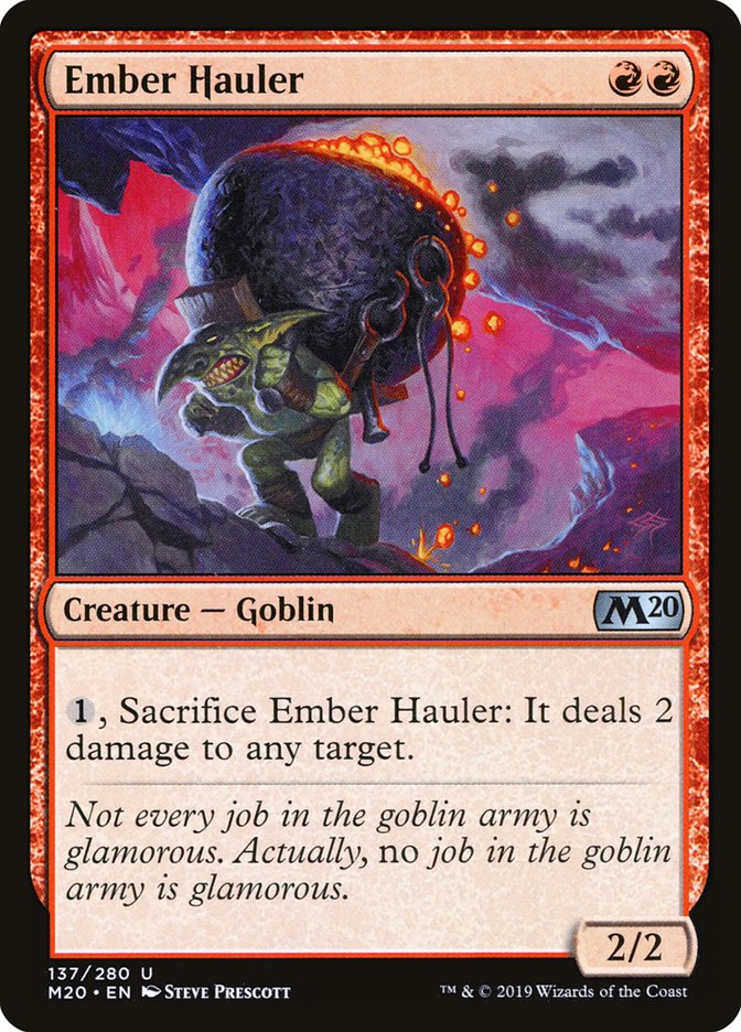 Ember Hauler: Core Set 2020