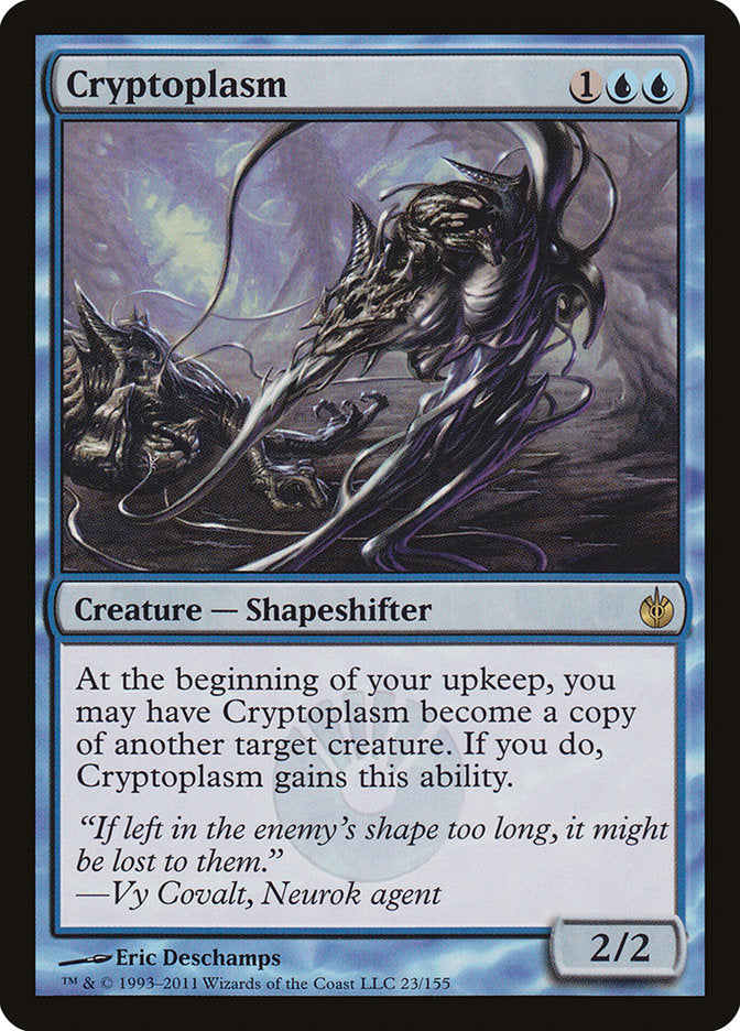 Cryptoplasm - (Foil): Mirrodin Besieged