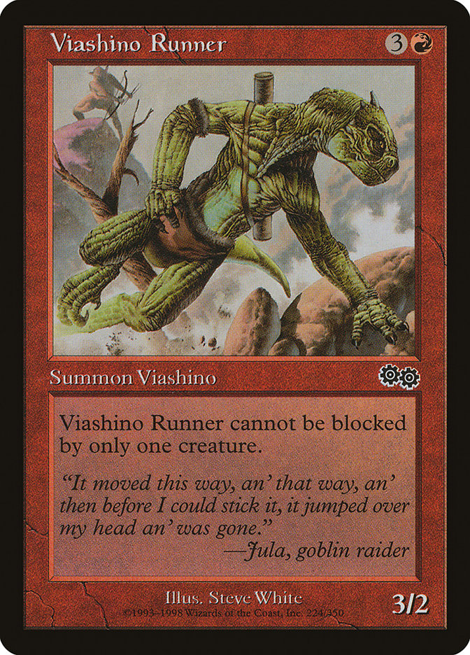 Viashino Runner: Urza's Saga