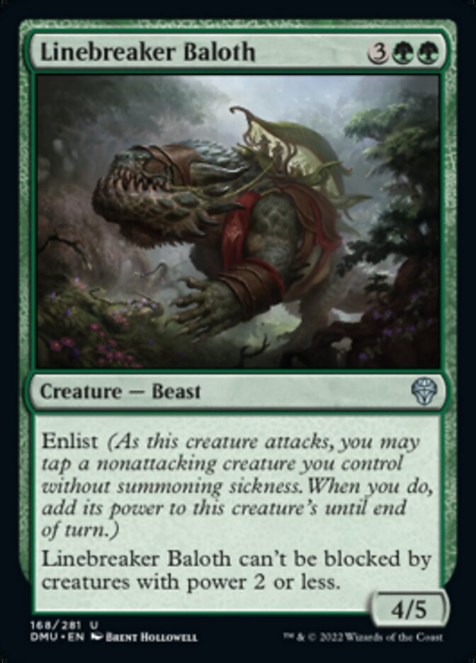 Linebreaker Baloth - (Foil): Dominaria United