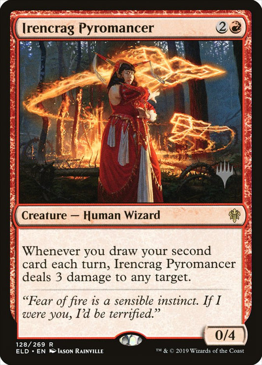 Irencrag Pyromancer (Promo Pack) (Throne of Eldraine) - (Foil): Throne of Eldraine Promos