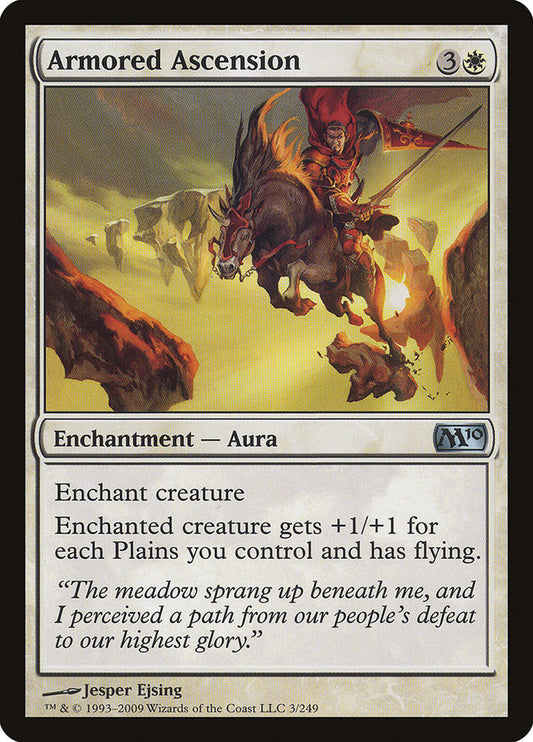 Armored Ascension - (Foil): Magic 2010