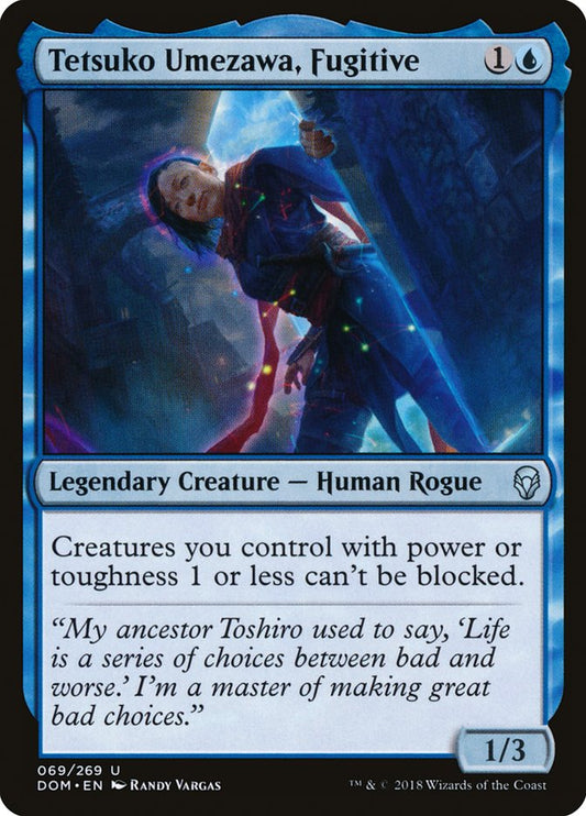 Tetsuko Umezawa, Fugitive: Dominaria