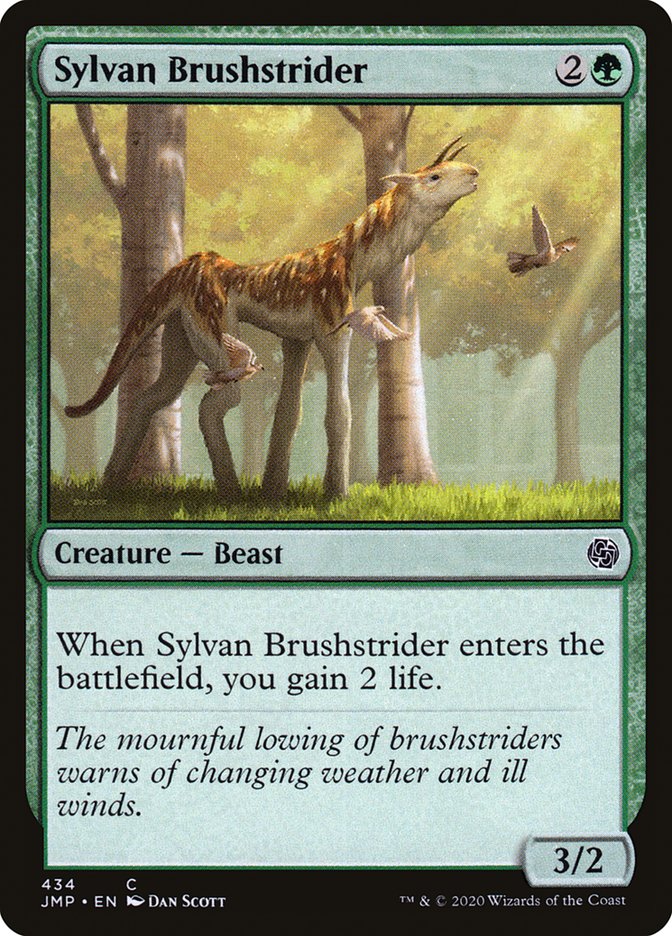 Sylvan Brushstrider: Jumpstart