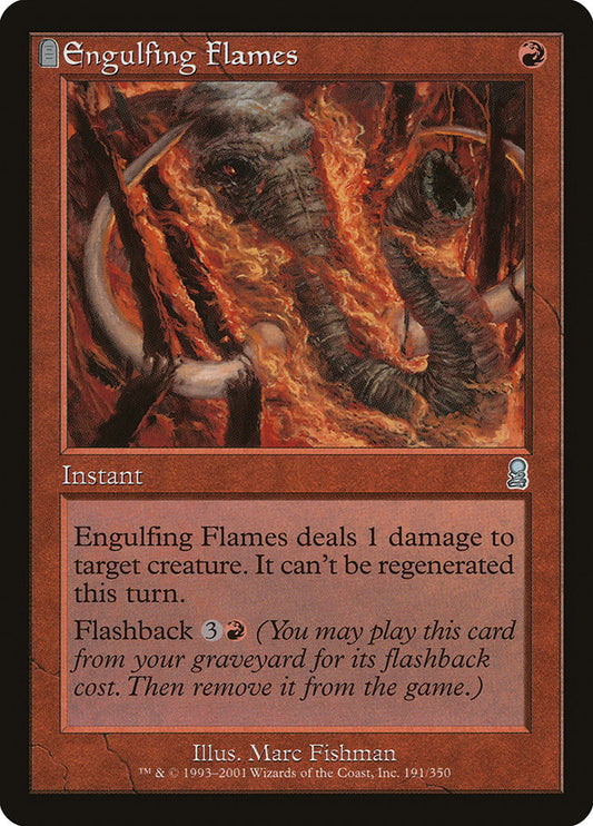 Engulfing Flames - (Foil): Odyssey