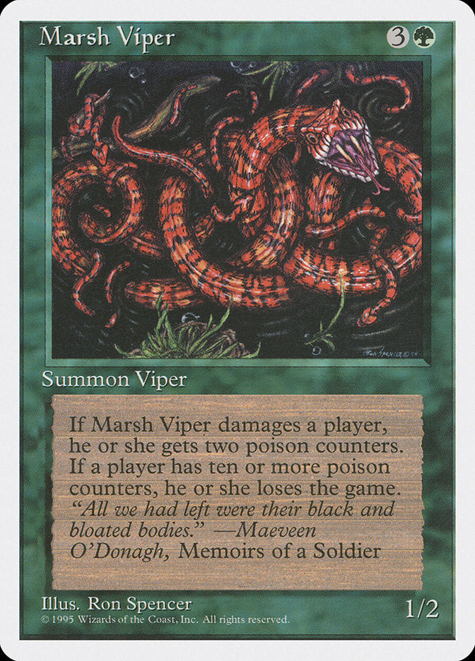 Marsh Viper: Fourth Edition