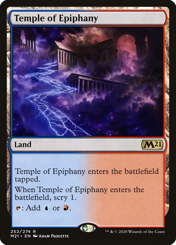Temple of Epiphany - (Foil): Core Set 2021