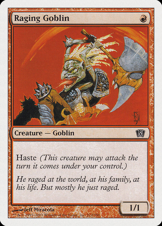 Raging Goblin: Eighth Edition