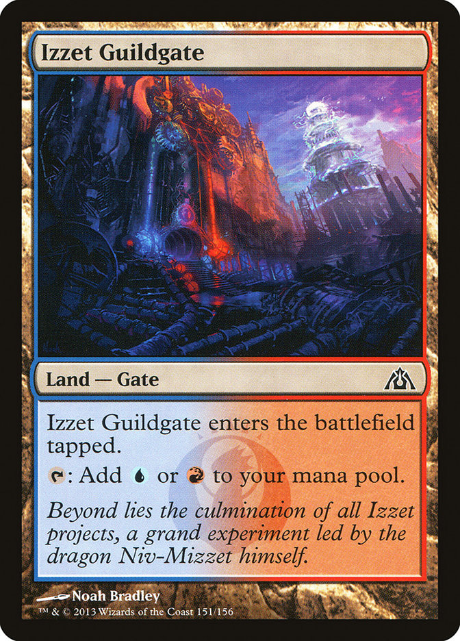 Izzet Guildgate - (Foil): Dragon's Maze