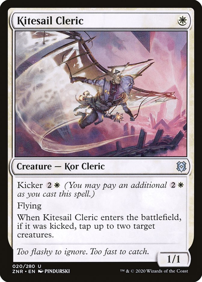 Kitesail Cleric - (Foil): Zendikar Rising