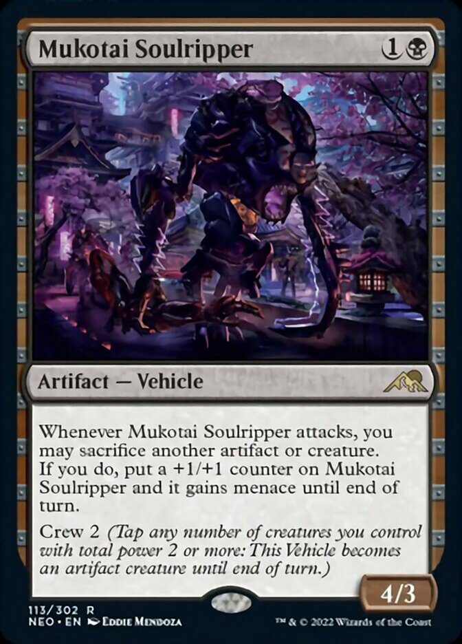 Mukotai Soulripper - (Foil): Kamigawa: Neon Dynasty