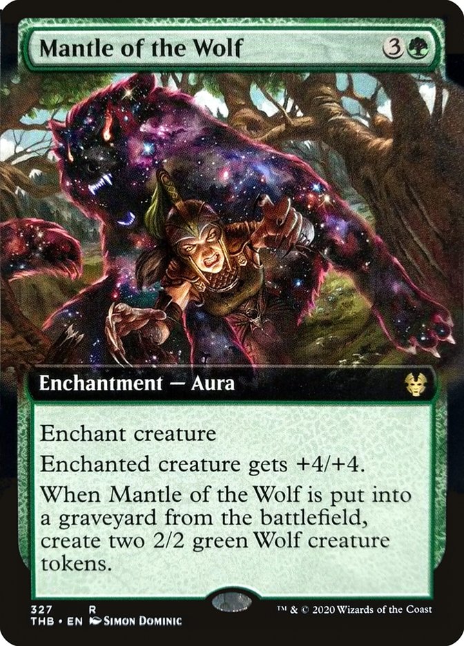 Mantle of the Wolf (Extended Art): Theros Beyond Death