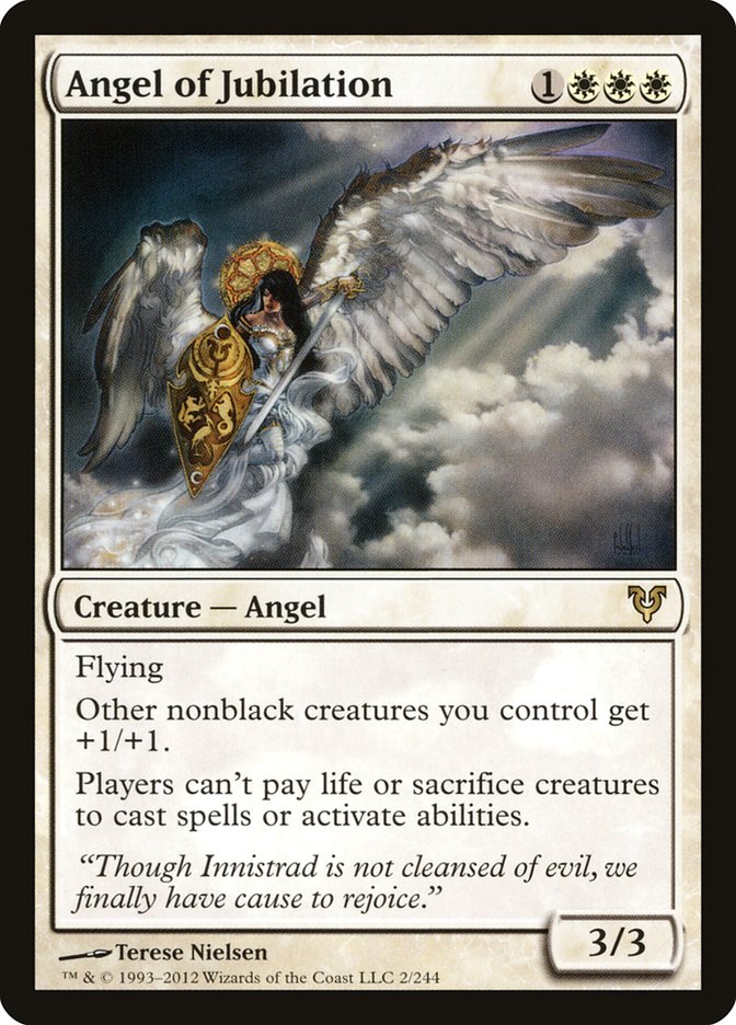 Angel of Jubilation: Avacyn Restored