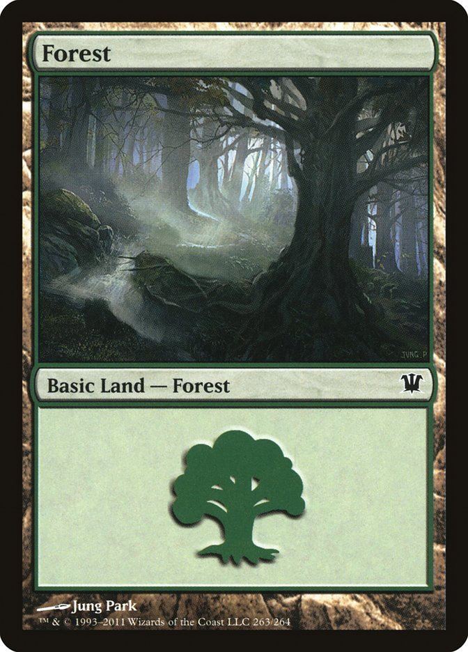 Forest (#263) - (Foil): Innistrad