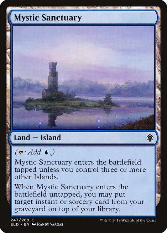 Mystic Sanctuary - (Foil): Throne of Eldraine