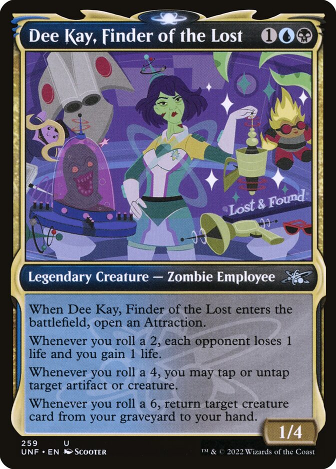 Dee Kay, Finder of the Lost (Showcase): Unfinity