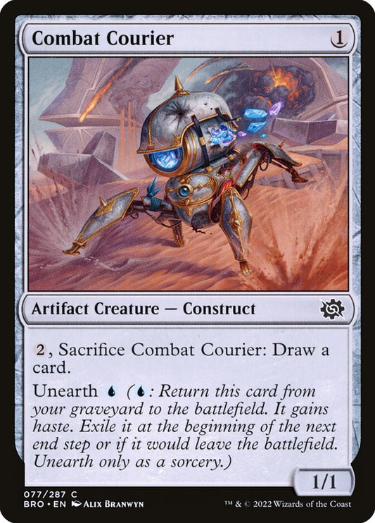 Combat Courier - (Foil): The Brothers' War