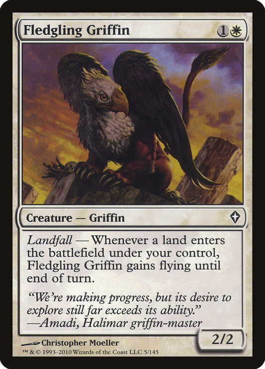 Fledgling Griffin - (Foil): Worldwake