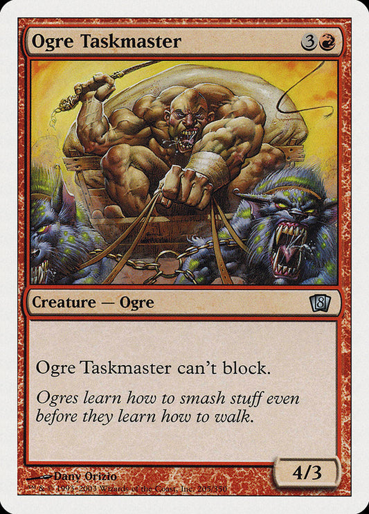 Ogre Taskmaster: Eighth Edition