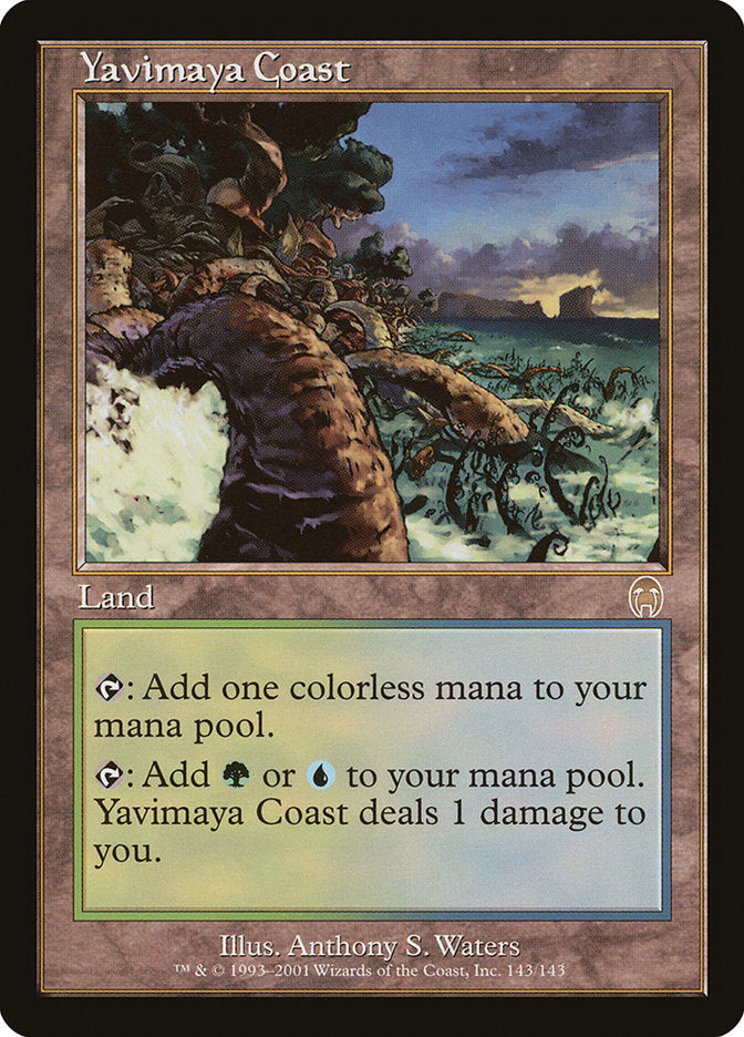 Yavimaya Coast - (Foil): Apocalypse
