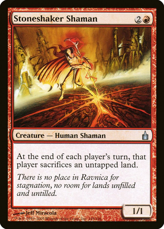 Stoneshaker Shaman: Ravnica: City of Guilds