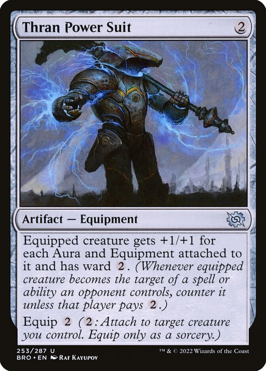 Thran Power Suit - (Foil): The Brothers' War