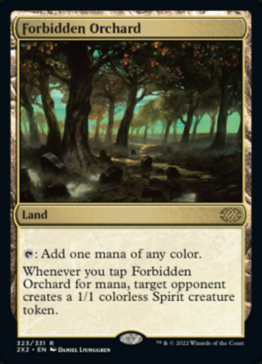 Forbidden Orchard - (Foil): Double Masters 2022