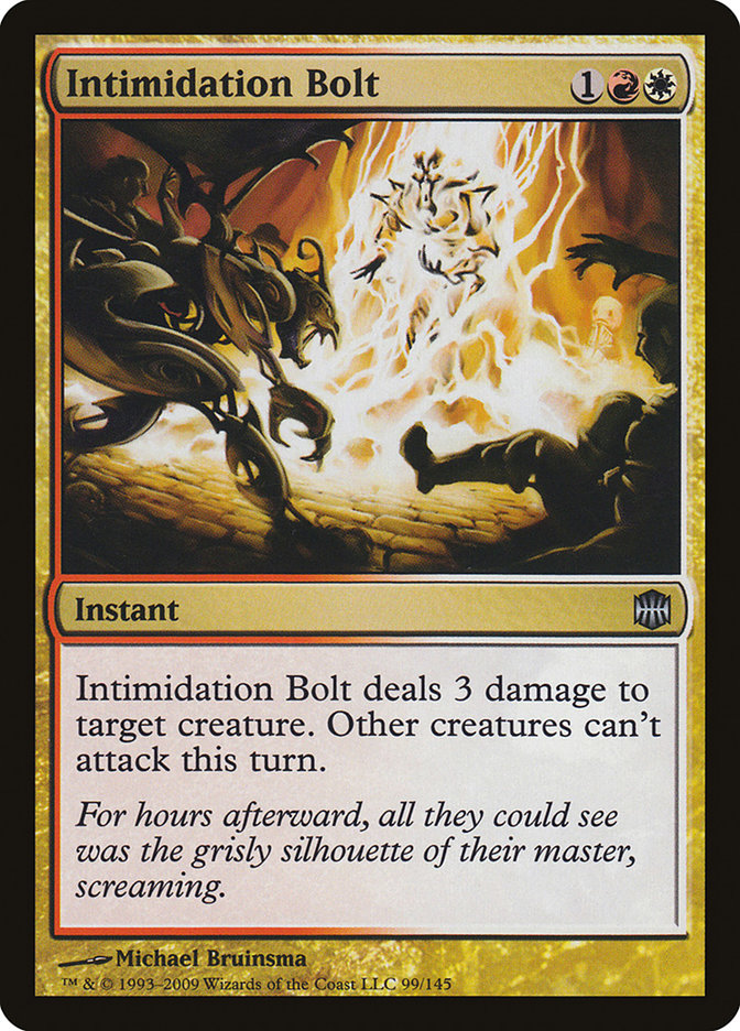 Intimidation Bolt: Alara Reborn