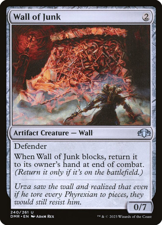 Wall of Junk - (Foil): Dominaria Remastered