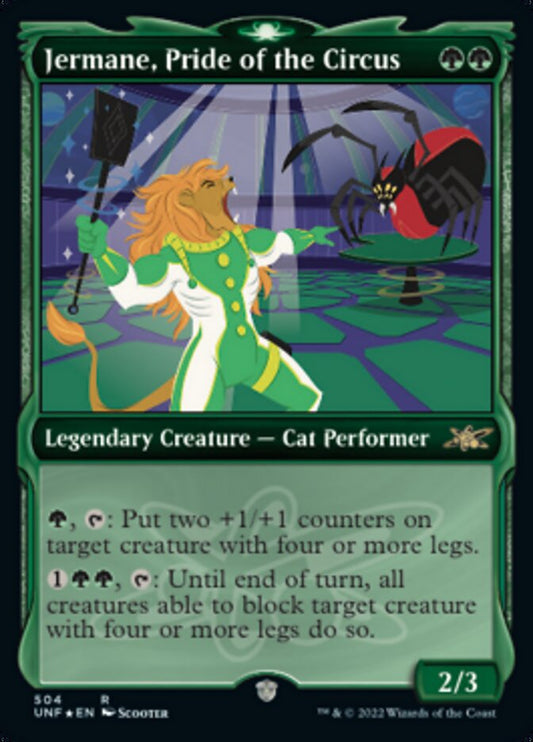 Jermane, Pride of the Circus - (Foil): Unfinity