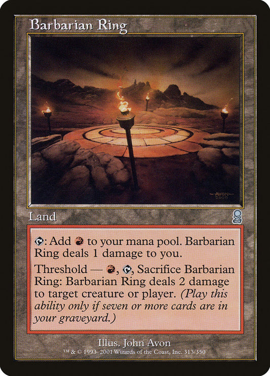 Barbarian Ring - (Foil): Odyssey