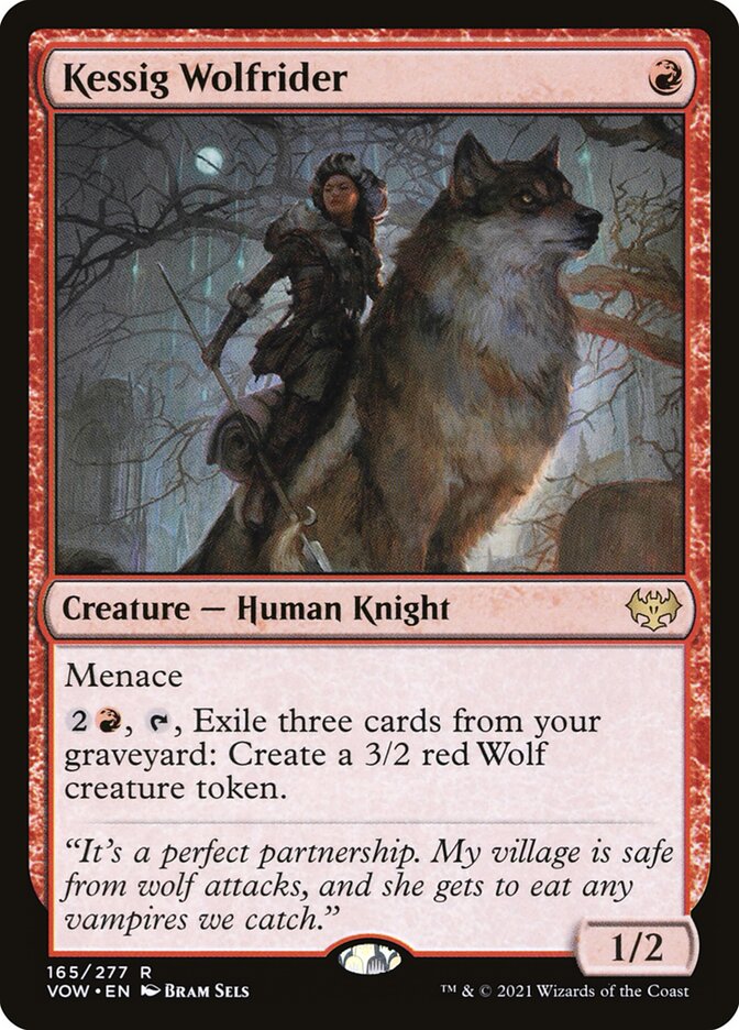 Kessig Wolfrider: Innistrad: Crimson Vow