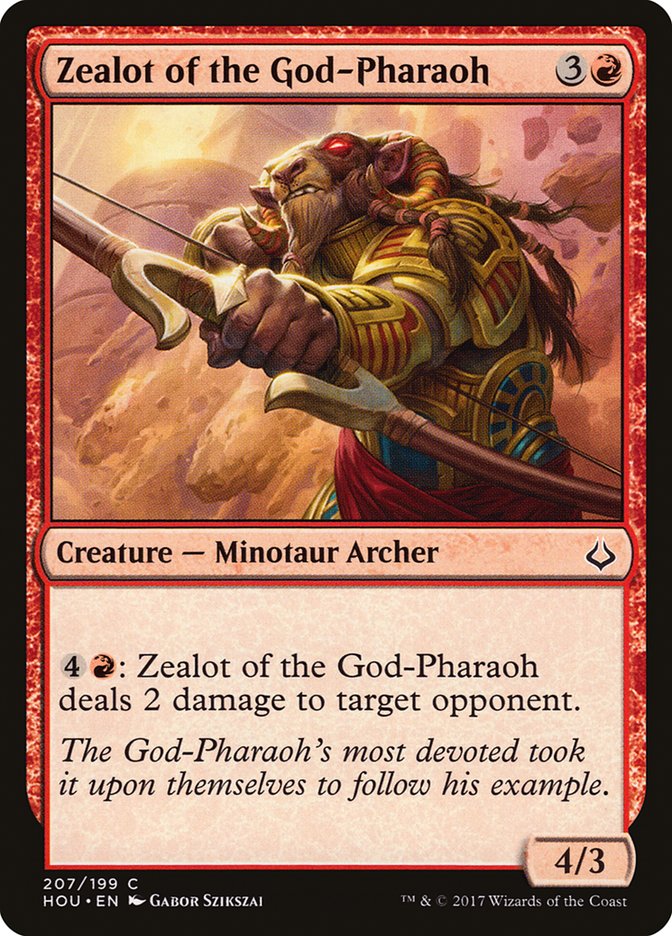 Zealot of the God-Pharaoh (Planeswalker Deck): Hour of Devastation