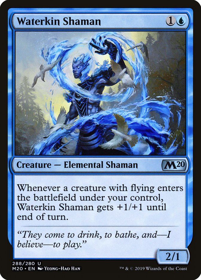 Waterkin Shaman (Planeswalker Deck): Core Set 2020