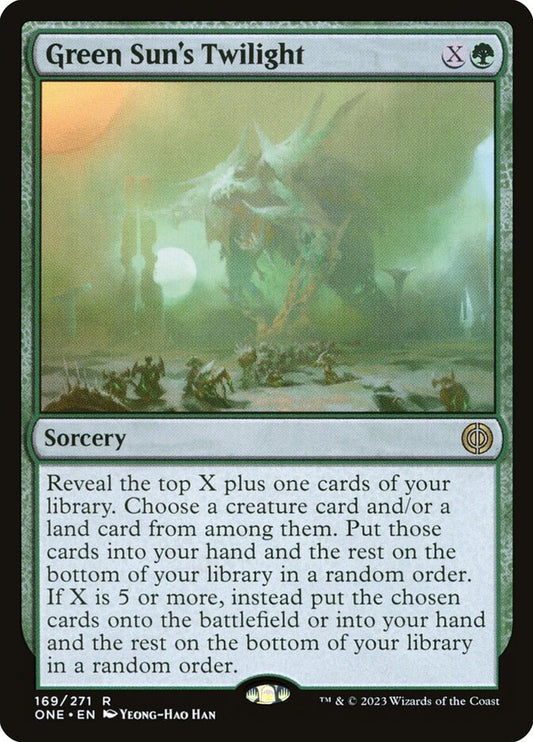 Green Sun's Twilight: Phyrexia: All Will Be One