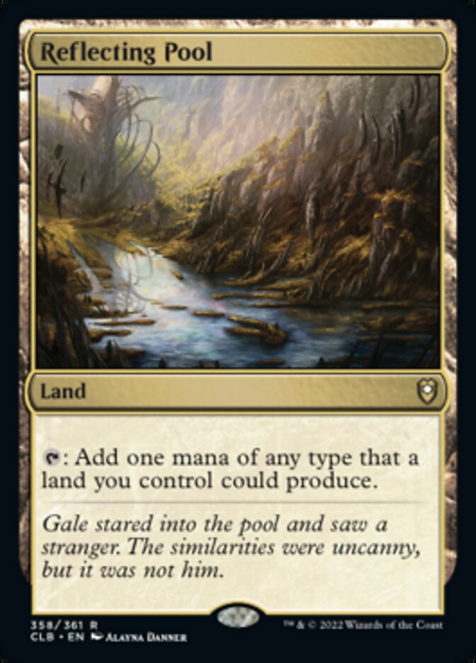 Reflecting Pool - (Foil): Commander Legends: Battle for Baldur's Gate