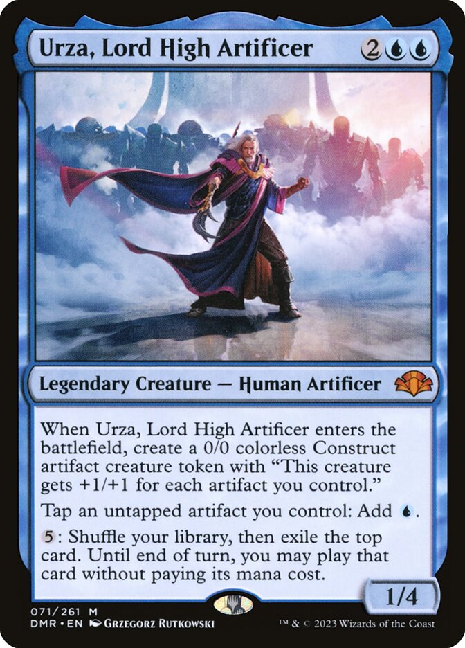 Urza, Lord High Artificer: Dominaria Remastered