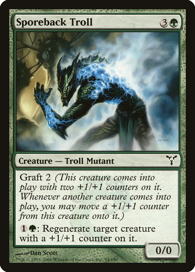 Sporeback Troll - (Foil): Dissension