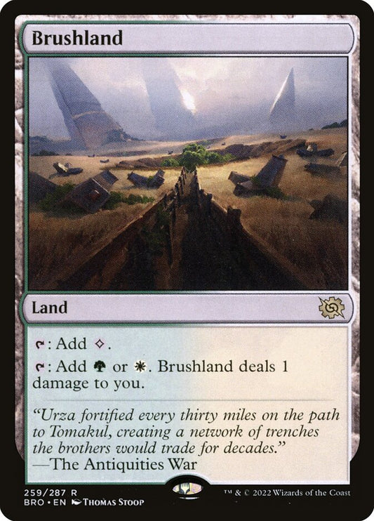 Brushland - (Foil): The Brothers' War