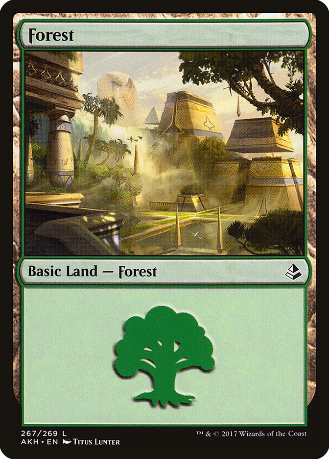 Forest (#267): Amonkhet