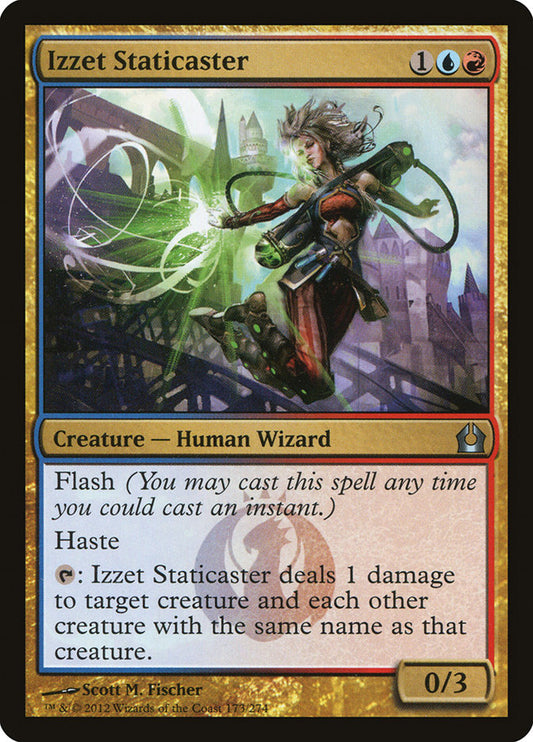 Izzet Staticaster - (Foil): Return to Ravnica