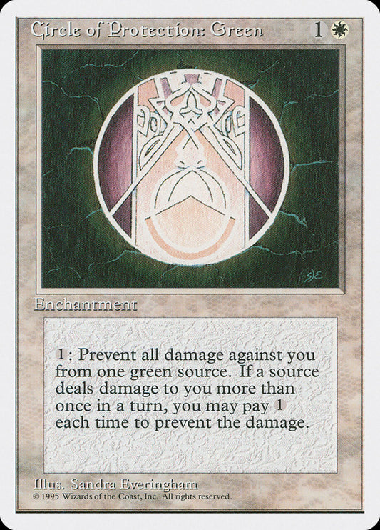 Circle of Protection: Green: Fourth Edition