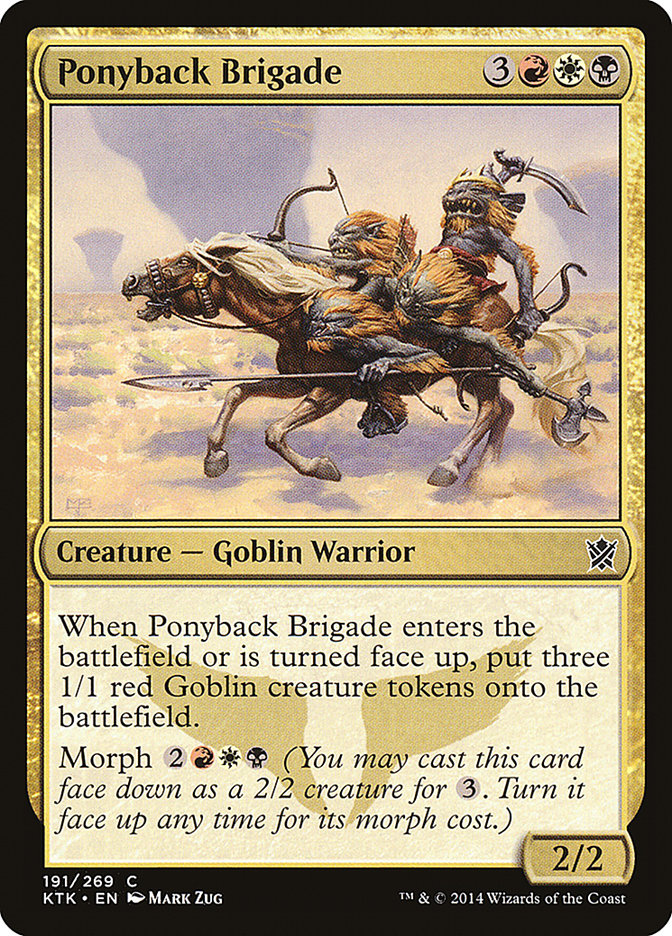 Ponyback Brigade: Khans of Tarkir