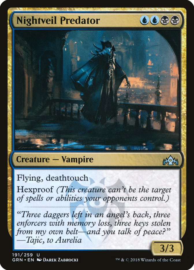 Nightveil Predator: Guilds of Ravnica