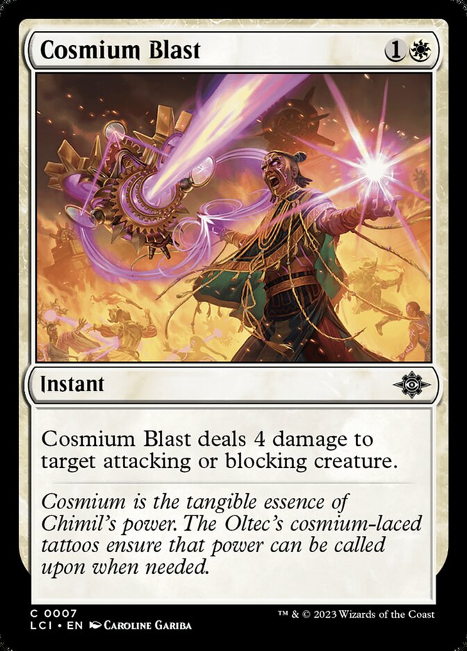 Cosmium Blast - (Foil): Lost Caverns of Ixalan