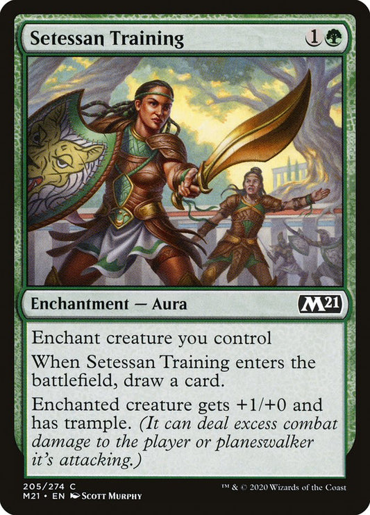 Setessan Training - (Foil): Core Set 2021