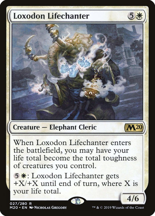 Loxodon Lifechanter: Core Set 2020
