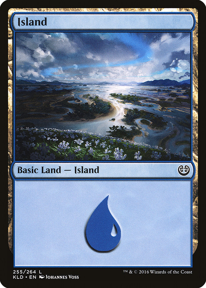 Island (#255) - (Foil): Kaladesh