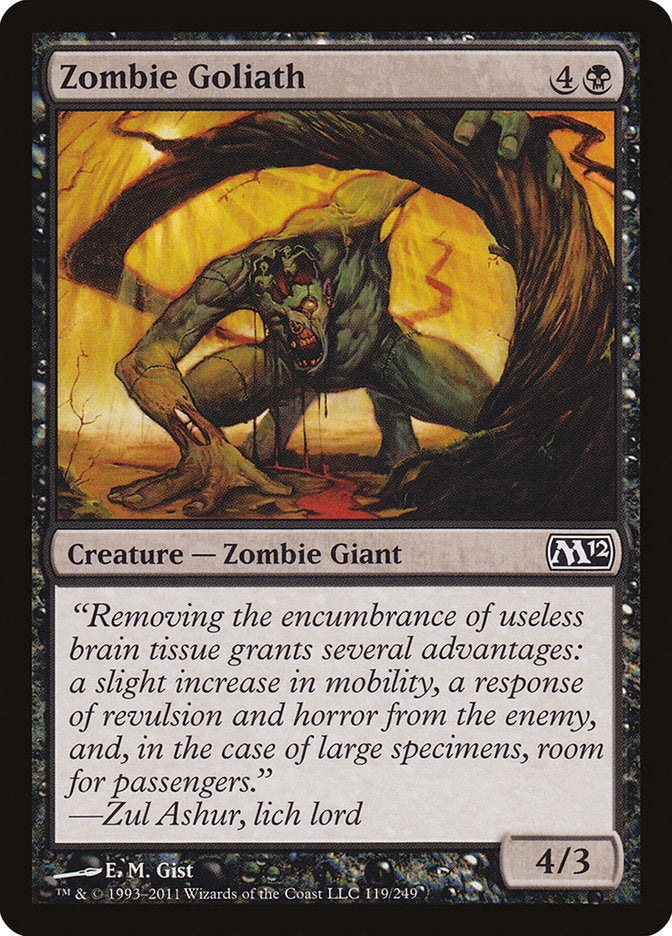 Zombie Goliath: Magic 2012