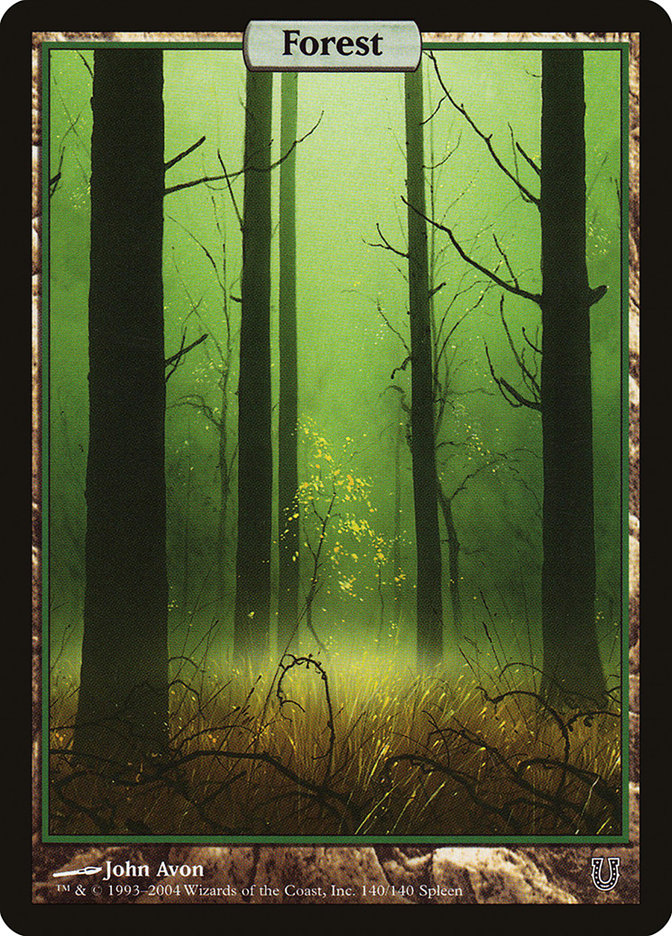 Forest (#140) (Full Art): Unhinged